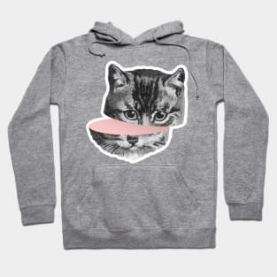 Cat Cut Face Hoodie